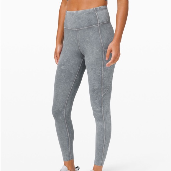 lululemon athletica Pants - Lululemon Fast and Free Tight 25” Ice Wash